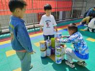 人民路幼儿园开展幼儿户外自主游戏