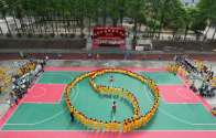 双台乡九年制学校举行春季运动会