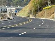 城关镇至上庸镇一级路正式通车