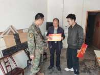 得胜镇：喜报送到家　拥军暖人心