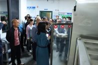 竹山职校：家长学生探后厨 共护舌尖上安全
