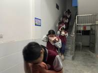 吉阳小学开展宿舍夜间消防逃生演练