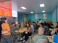 全国退役军人都有份 竹山这家羊肉汤馆更暖心