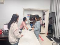 县公共检验检测中心开展“水电气”计量表入户排查