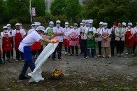 竹山一中：开展消防演练 筑牢安全防线