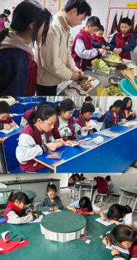 柳林乡中心学校开展社团活动