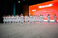 竹山职校举行5.12国际护士节庆祝仪式