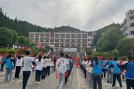 擂鼓中学：“鼓”动校园展活力   传承文化润心田