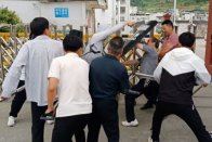 得胜镇：“防恐防暴”演练牢守师生安全