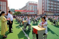 麻家渡镇中学：超然“千里眼”大赛 引导学生保护视力