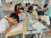 我县首届体音美教师教学基本功大赛在得胜镇举办