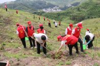 省地质局团委来竹交流研学